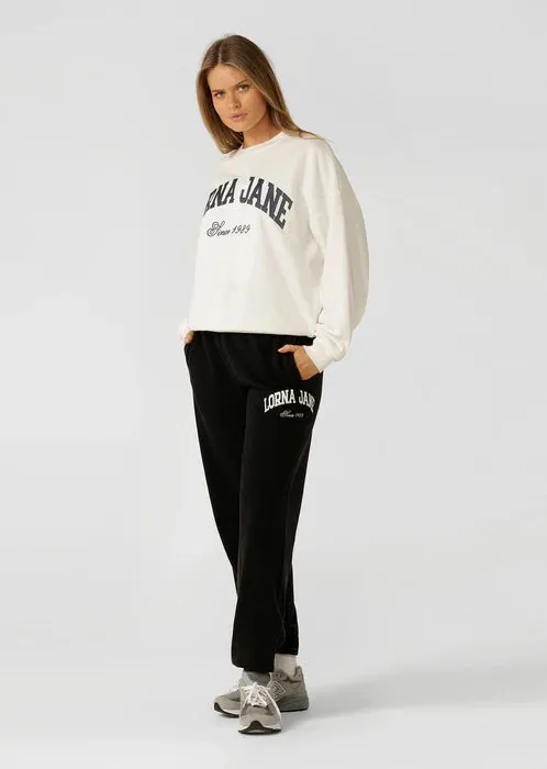 Lorna Jane New Sport Washed Sweatpants - Washed Black