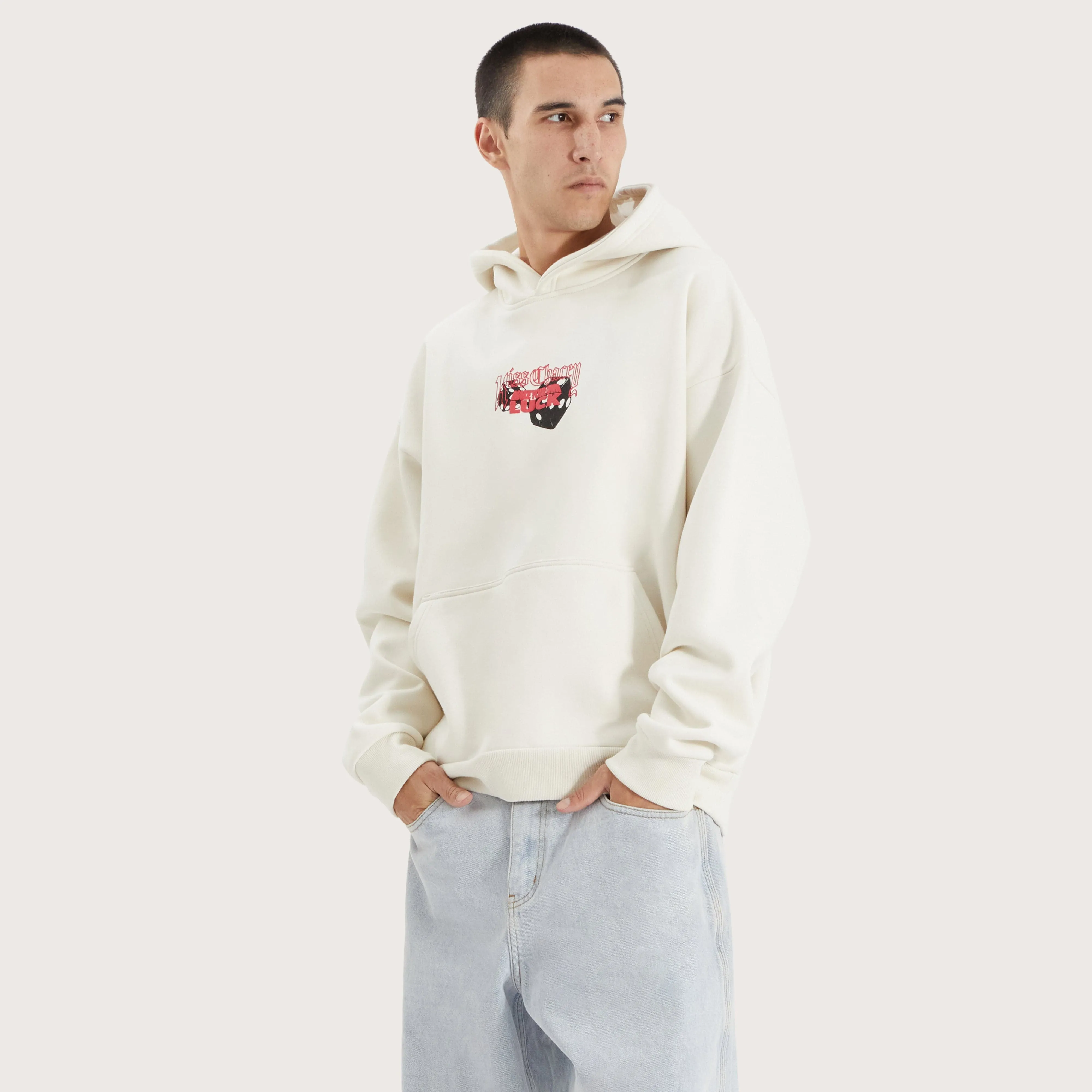 Luck Heavy Oversized Hoodie Tofu