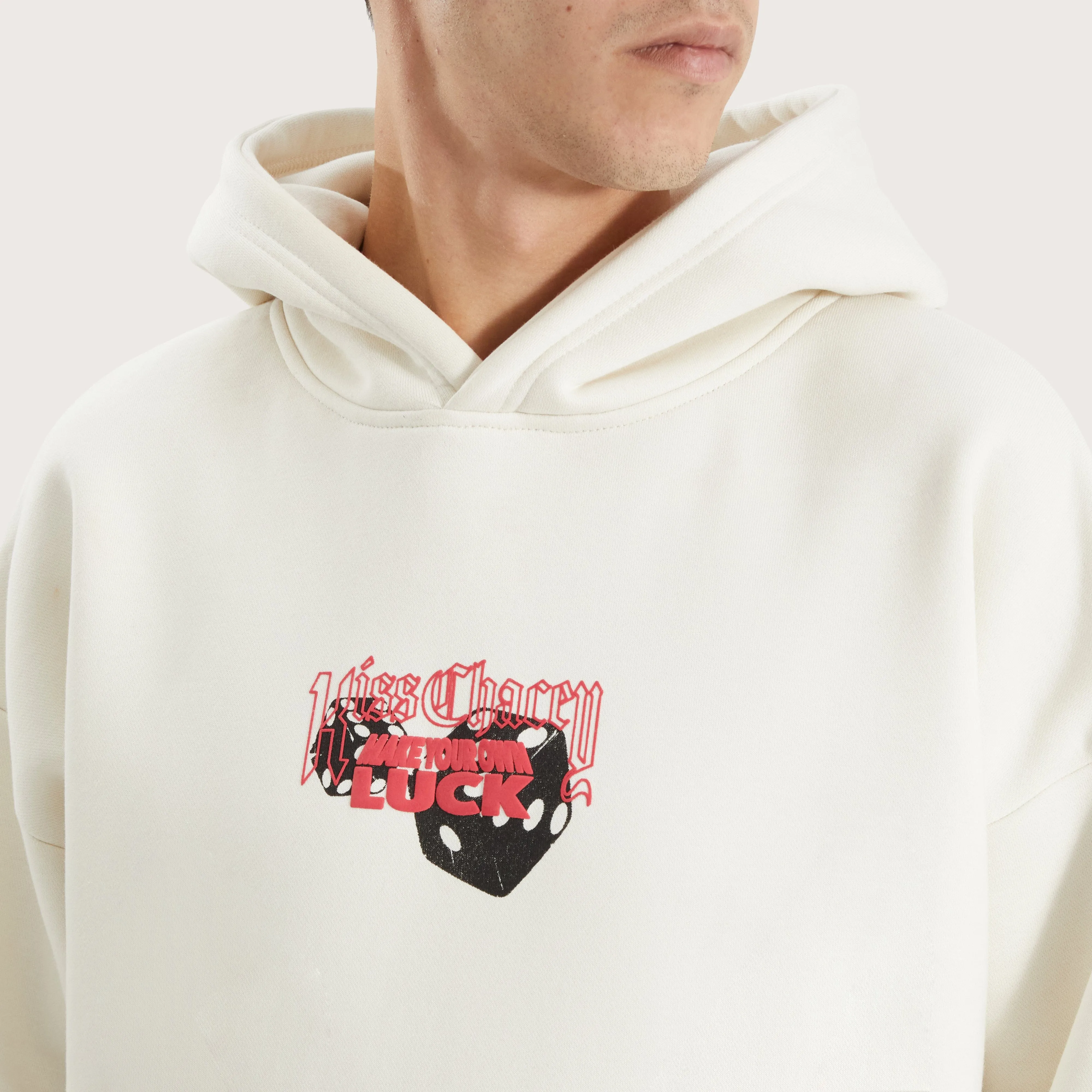 Luck Heavy Oversized Hoodie Tofu