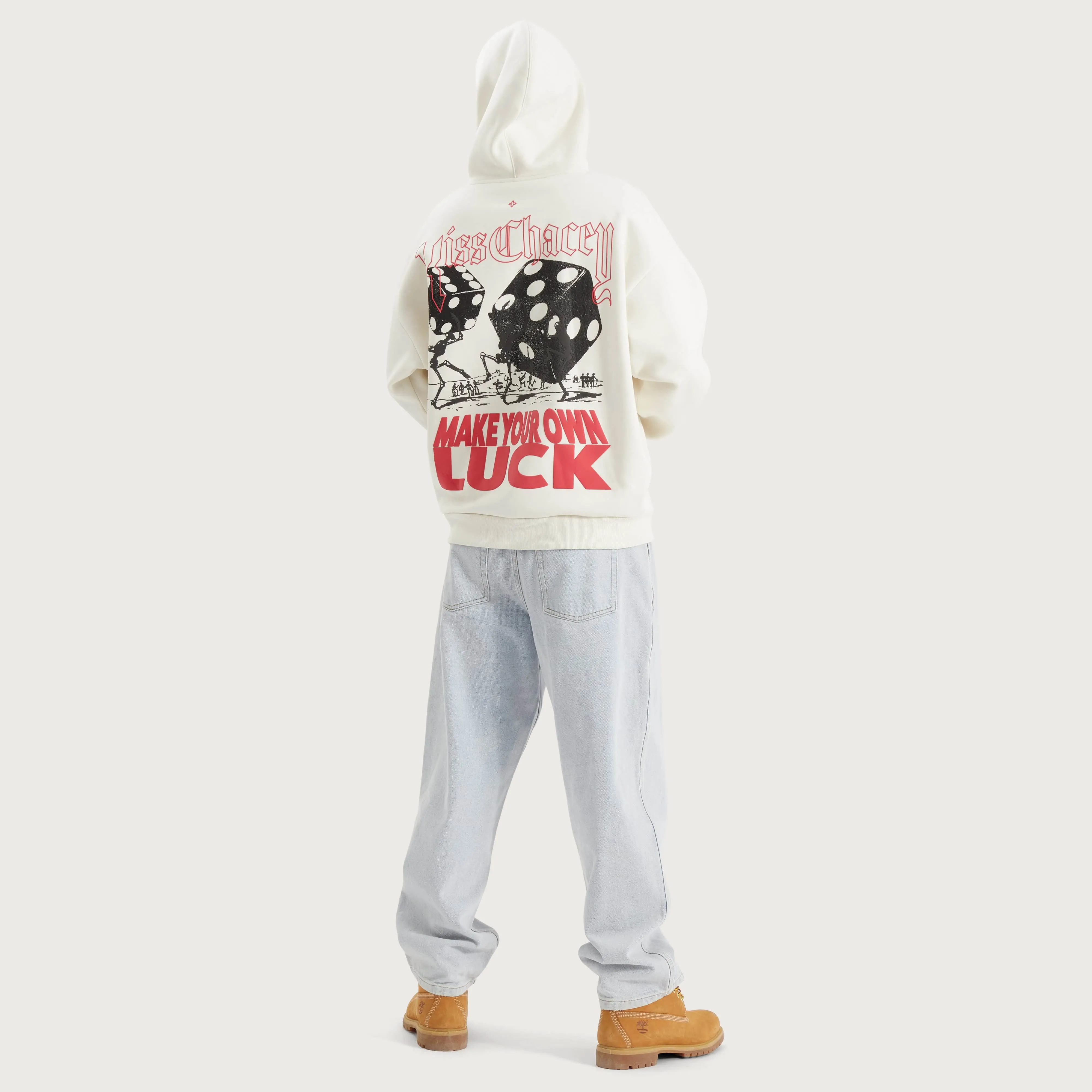Luck Heavy Oversized Hoodie Tofu