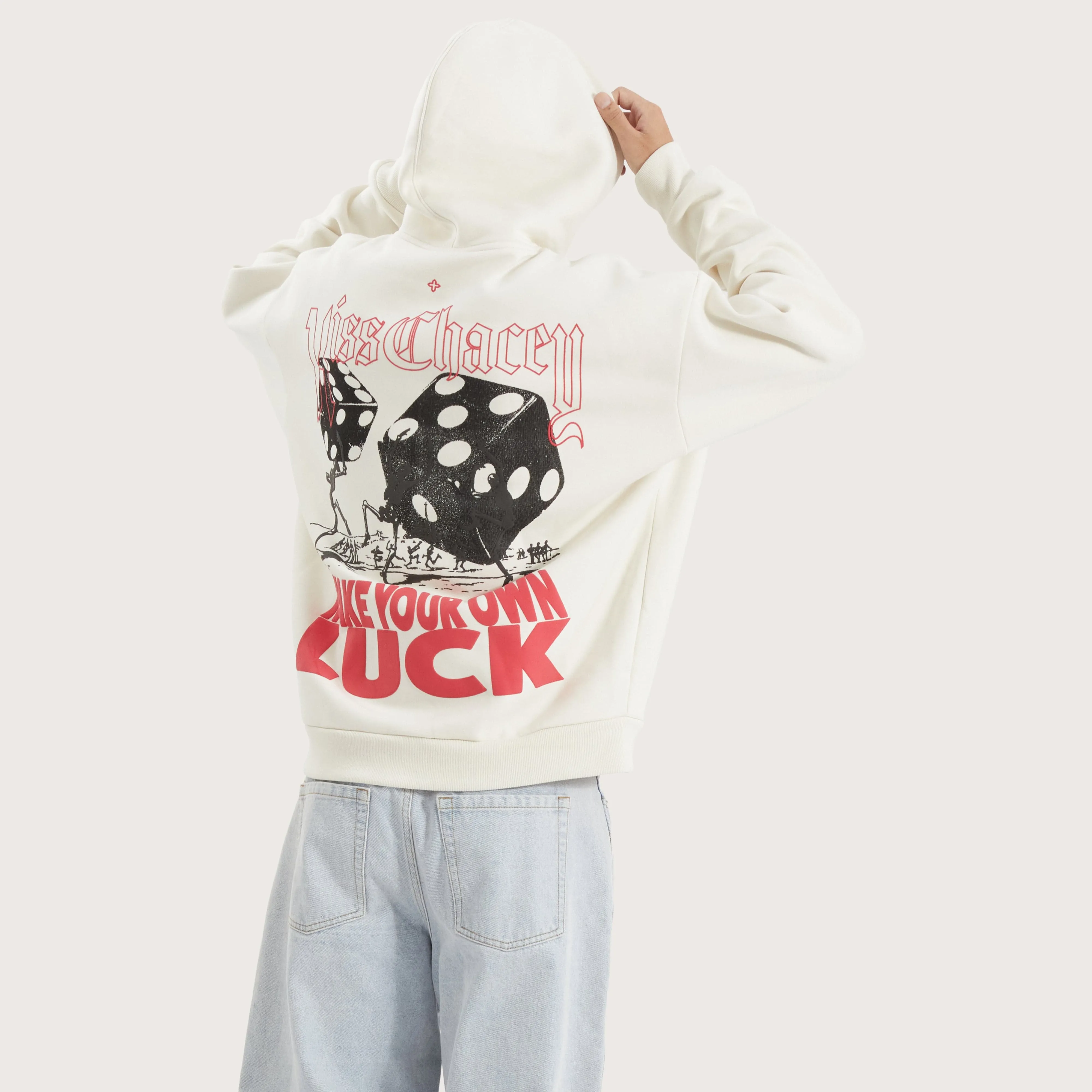 Luck Heavy Oversized Hoodie Tofu