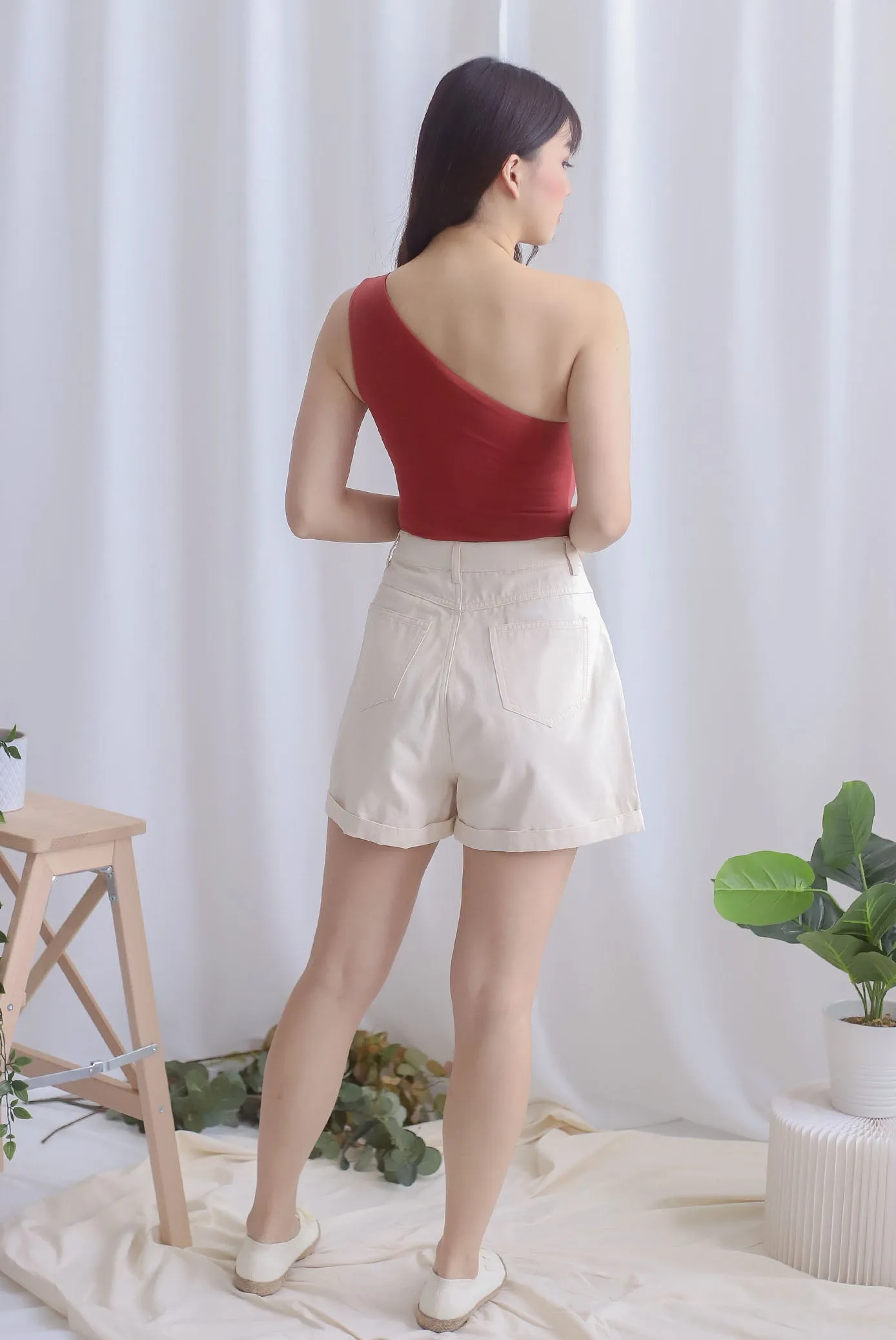 Lula Toga Bodysuit In Rust