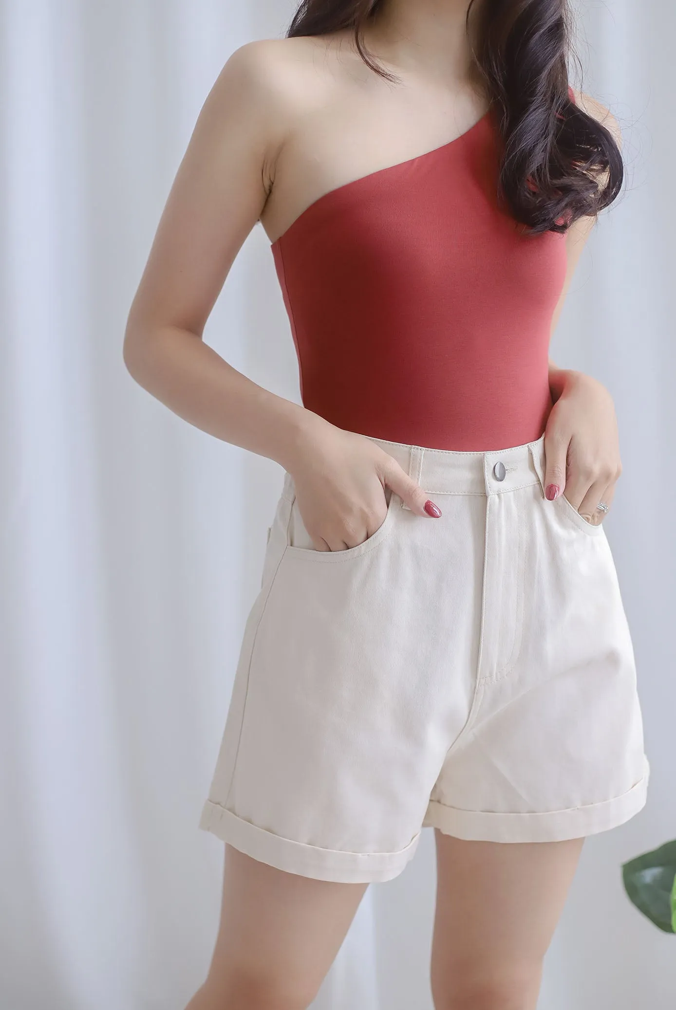 Lula Toga Bodysuit In Rust