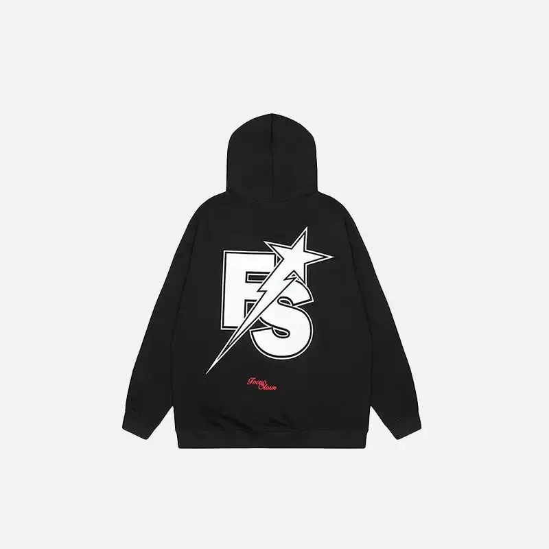 Luxury Retro Oversized Hoodie for Y2K Streetwear Lovers