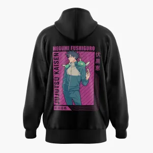 Magenta Megumi Fushiguro Jujutsu Kaisen Oversized Hoodie