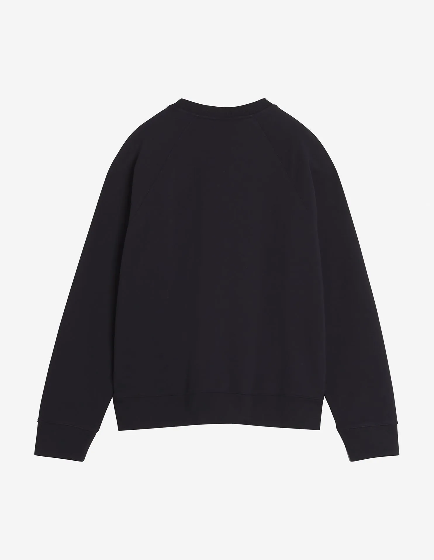 MAISON KITSUNE EMBROIDERY OVERSIZE RAGLAN SWEATSHIRT