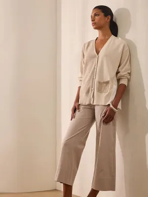 Marco Polo 3/4 Wide Leg Pant Ytms58243