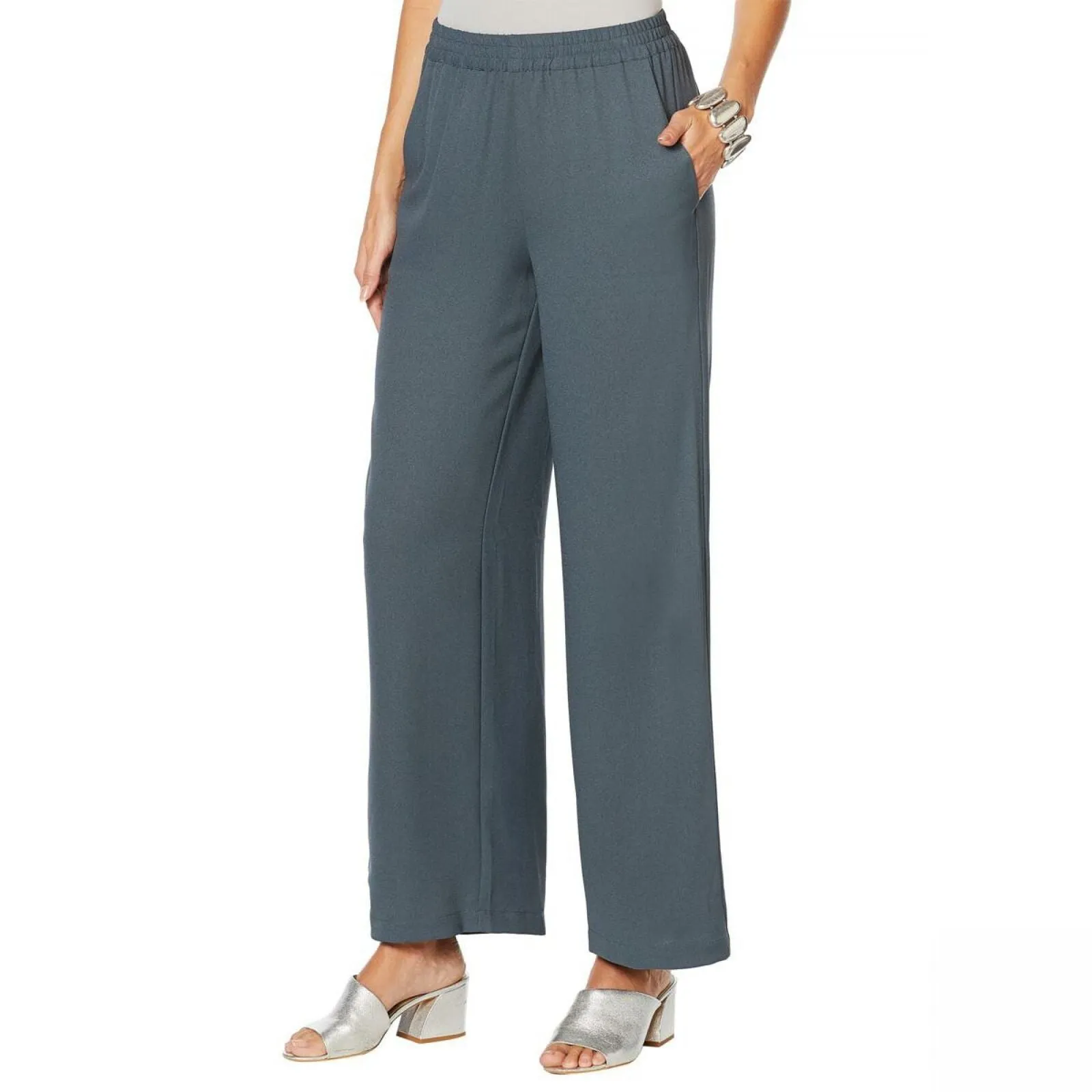 MarlaWynne WynneLayers Women's Crepe Pull On Pants