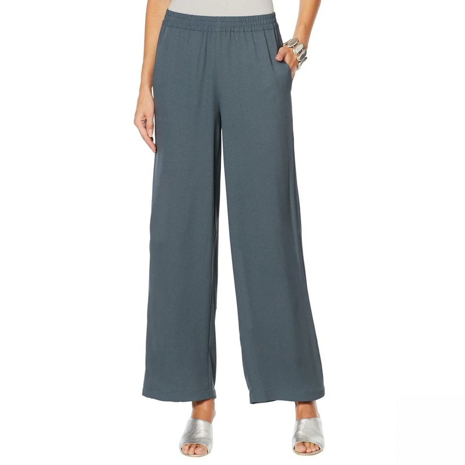 MarlaWynne WynneLayers Women's Crepe Pull On Pants