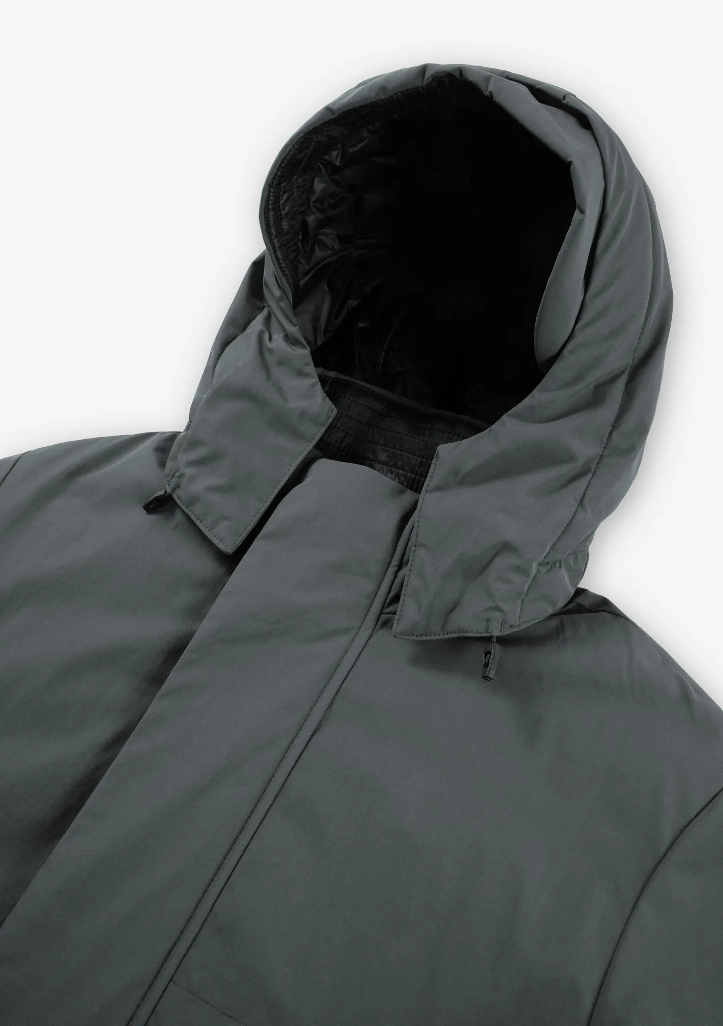 MASARU Removable Hood Trench Coat Qm484