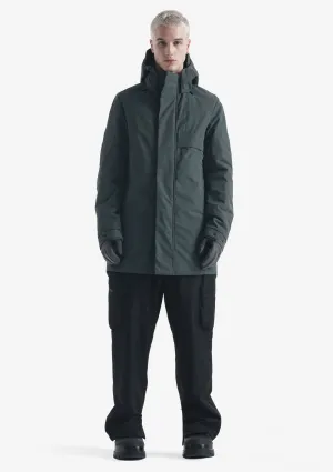MASARU Removable Hood Trench Coat Qm484