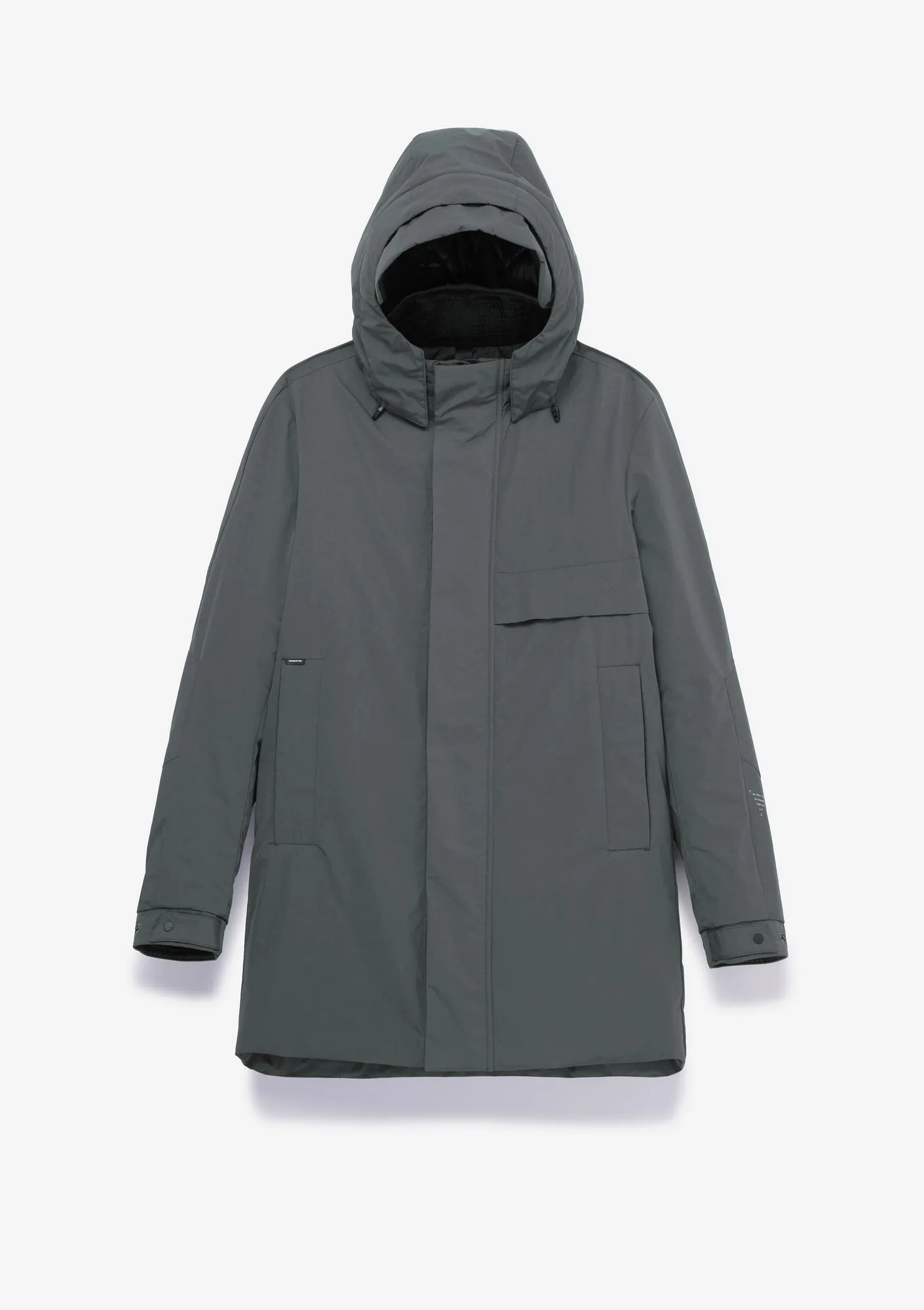 MASARU Removable Hood Trench Coat Qm484