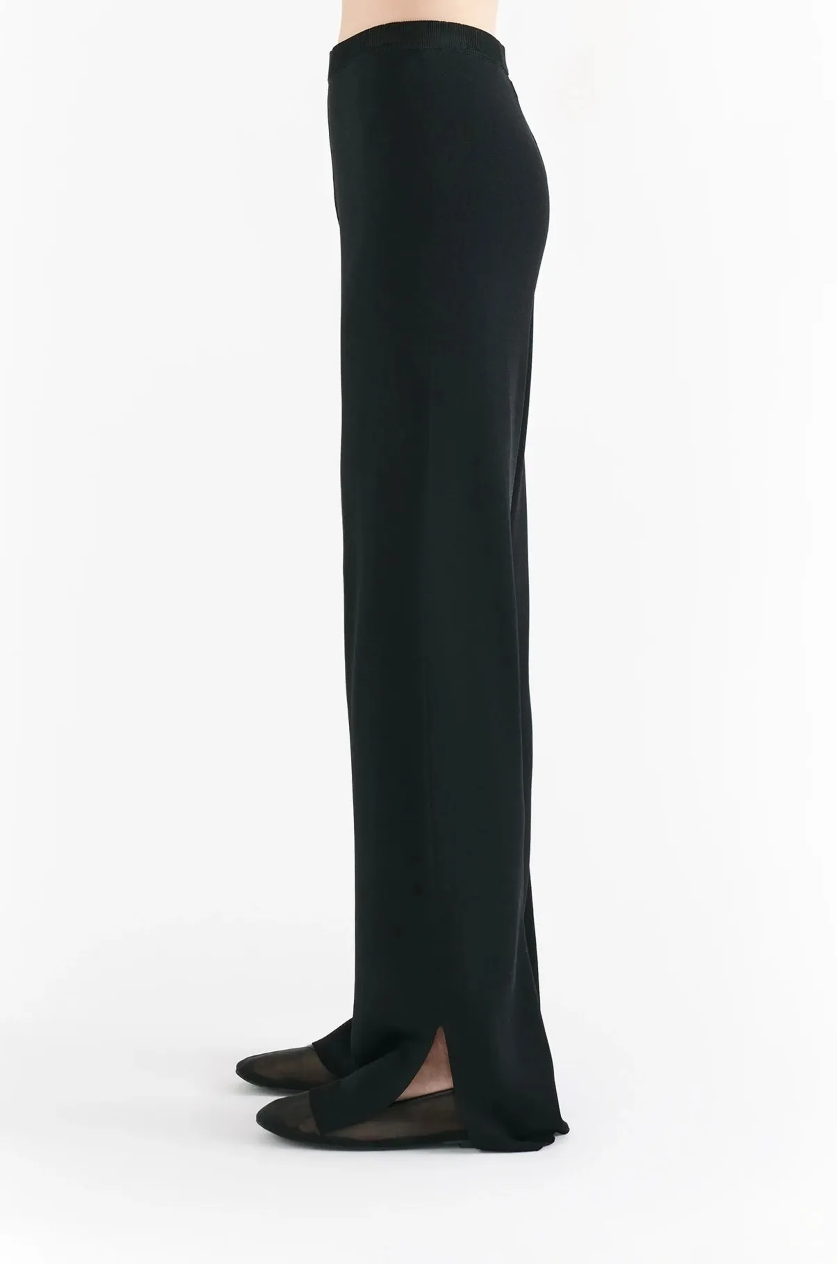 Mason Knit Pant BLACK