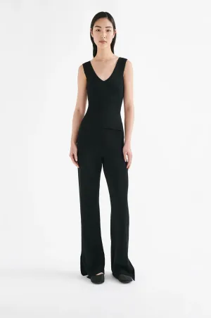 Mason Knit Pant BLACK