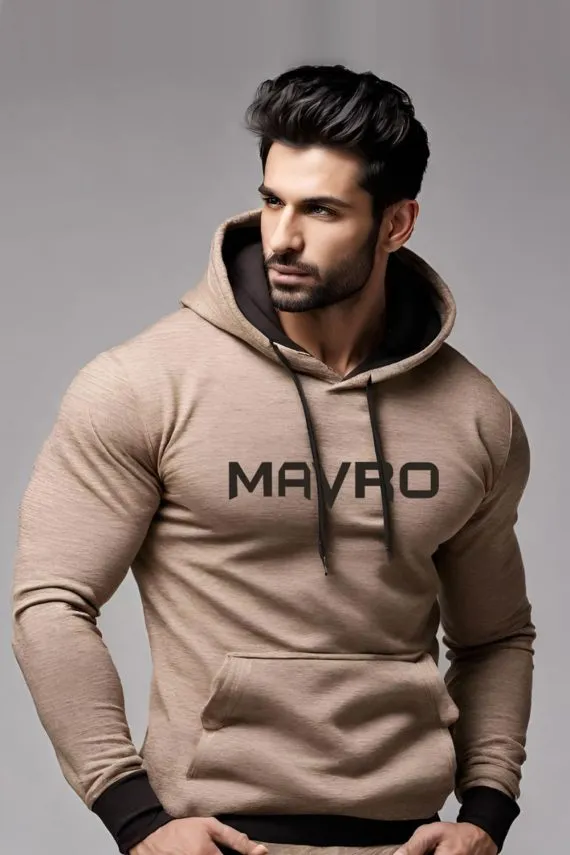 Mavro Premium Hoodie-Greenish grey