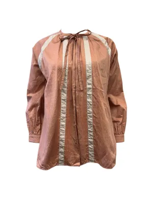 Max Mara Women's Pink Texas Button Closure Shirt NWT