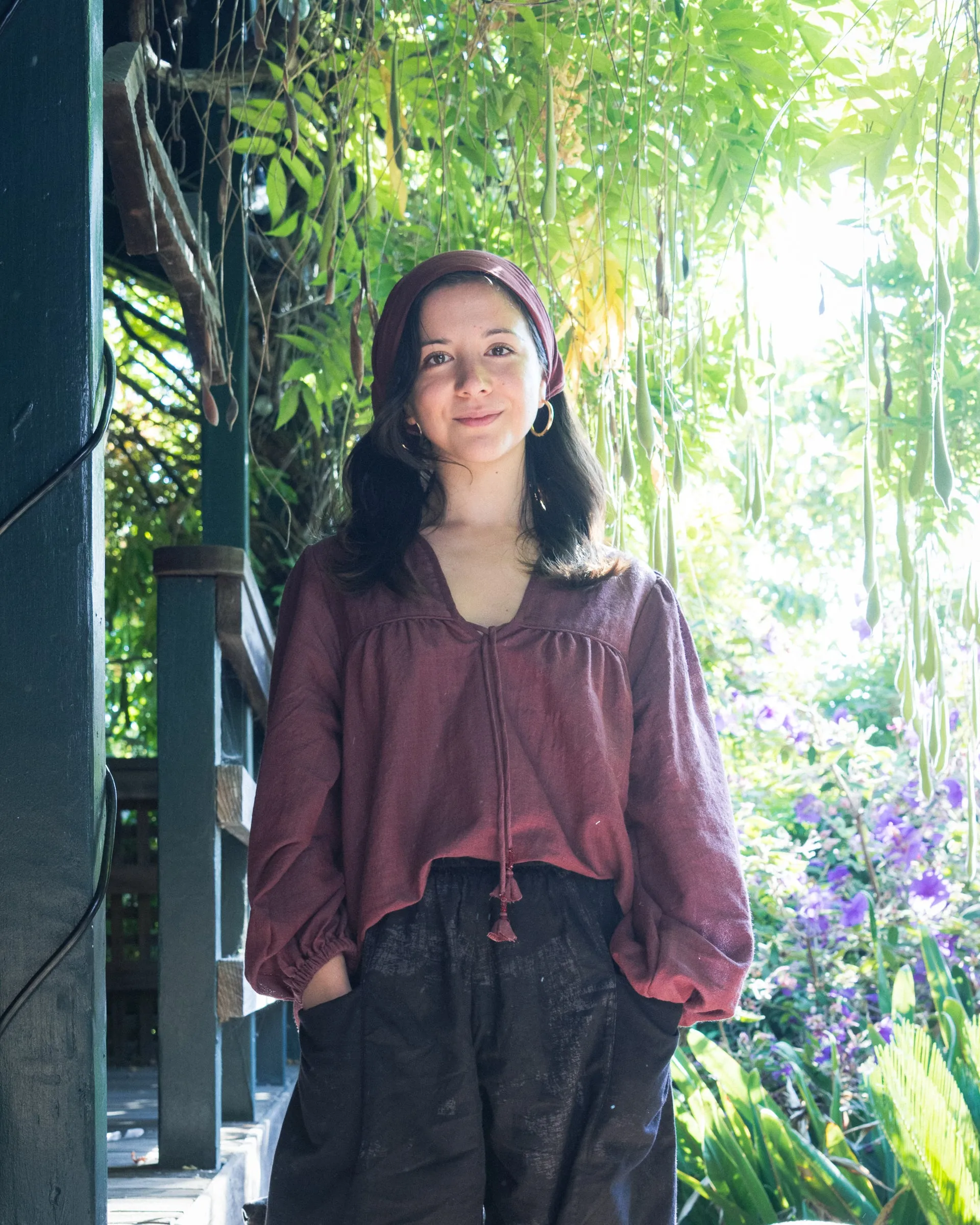 Maya Front Pocket Pant in Potai