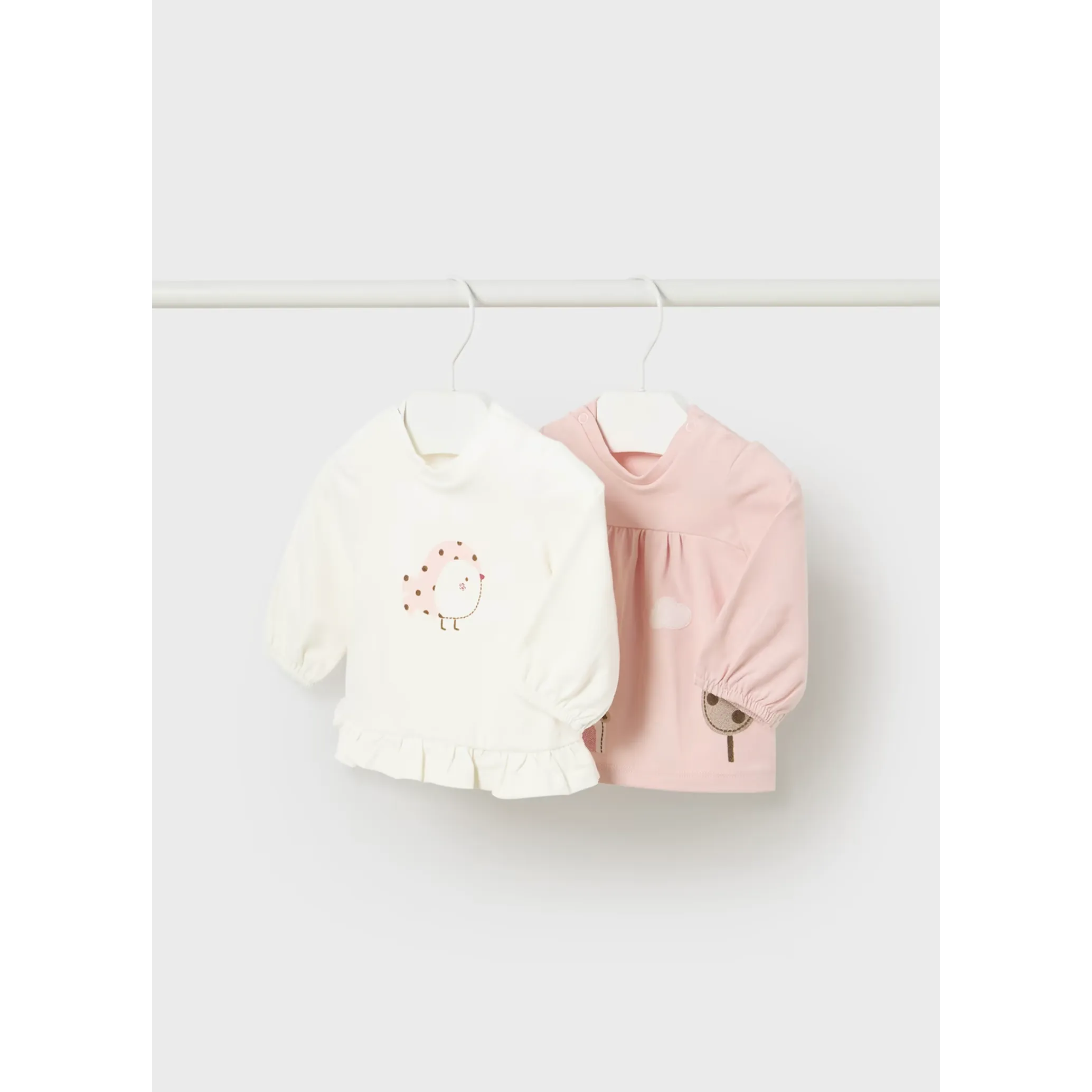 Mayoral Long Sleeve Baby Girl Tees