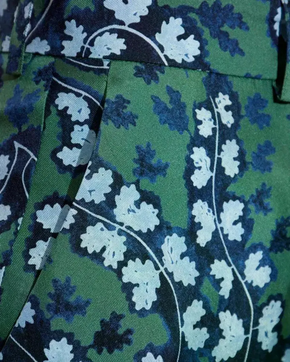 Meleze Rateau Print Wide Leg Trouser