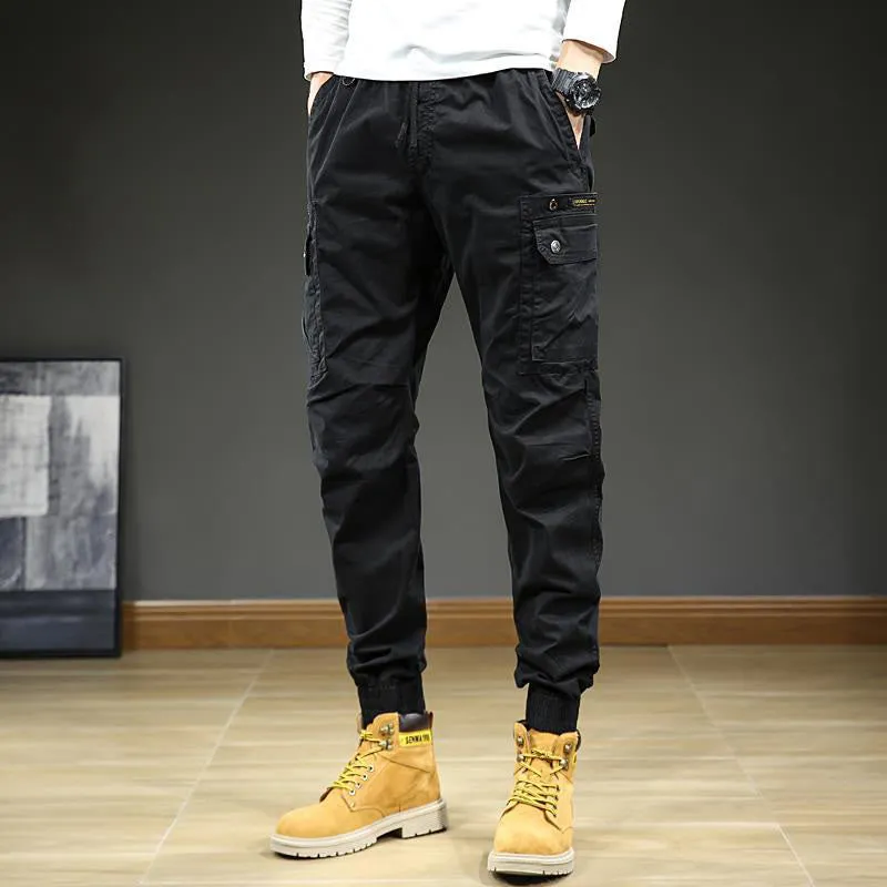Men's Fashion Casual Multi-Pocket Tapered Sweatpants（50% OFF）