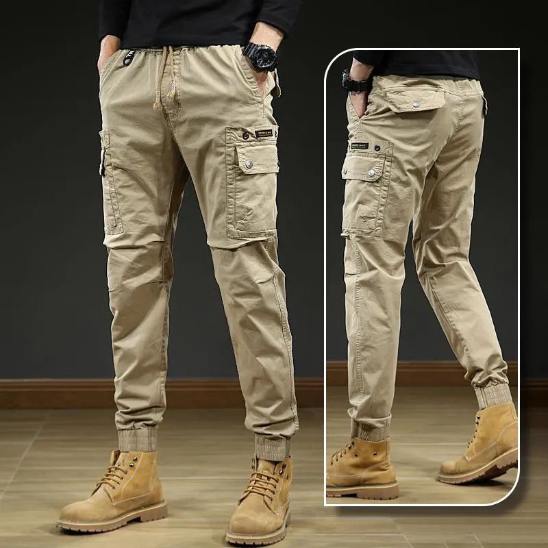 Men's Fashion Casual Multi-Pocket Tapered Sweatpants（50% OFF）