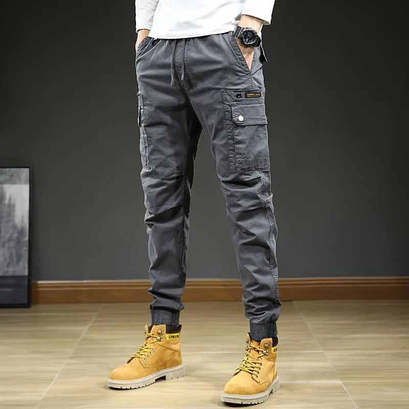 Men's Fashion Casual Multi-Pocket Tapered Sweatpants（50% OFF）