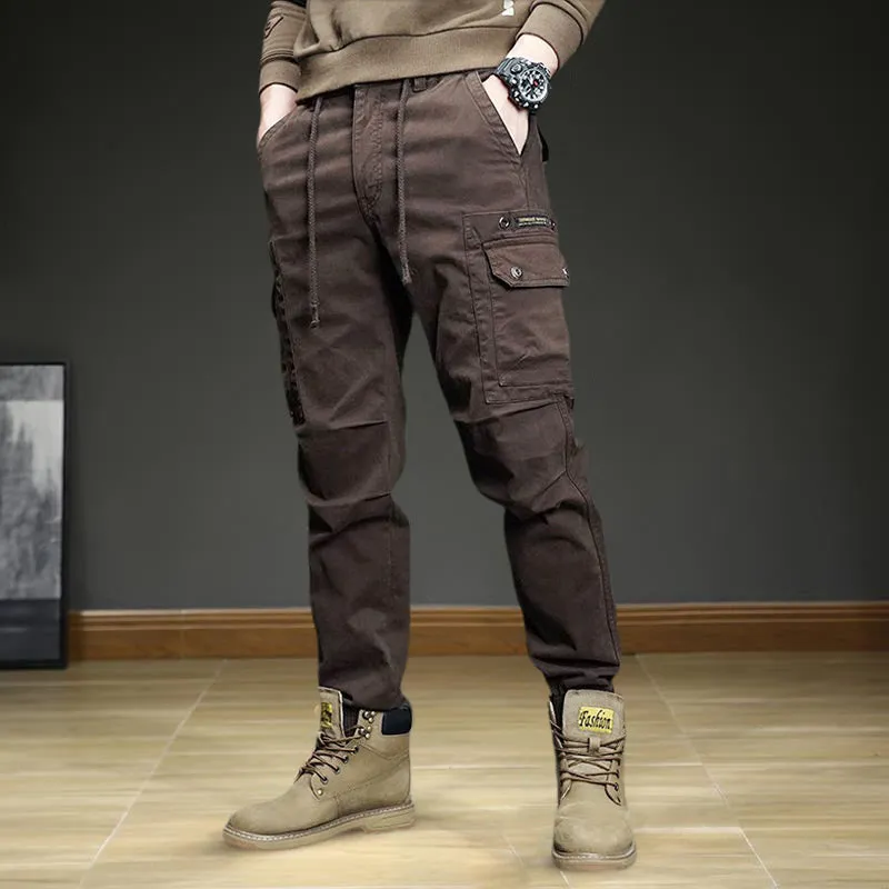 Men's Fashion Casual Multi-Pocket Tapered Sweatpants（50% OFF）