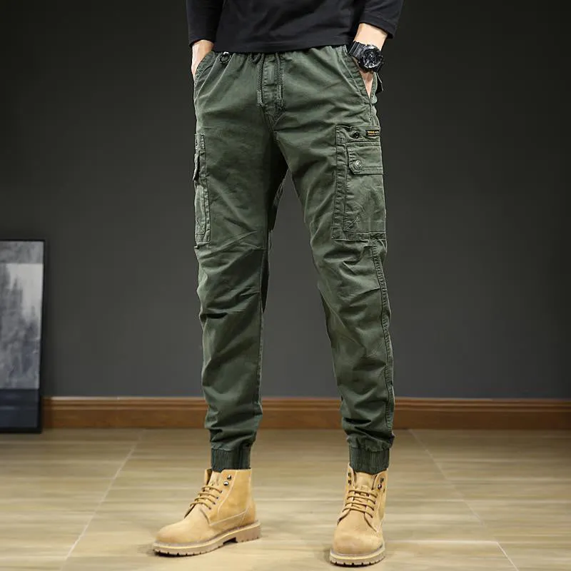 Men's Fashion Casual Multi-Pocket Tapered Sweatpants（50% OFF）
