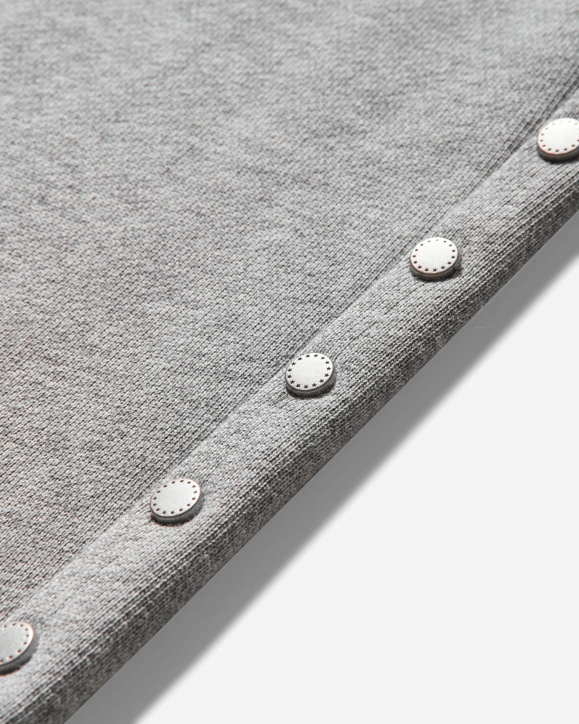 Men's Studded Big Sweatpants Grey