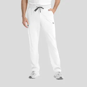 Men's Tapered Leg Pant | White