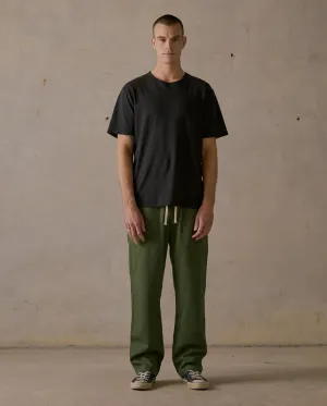 Mens Twill Pant Green Signature