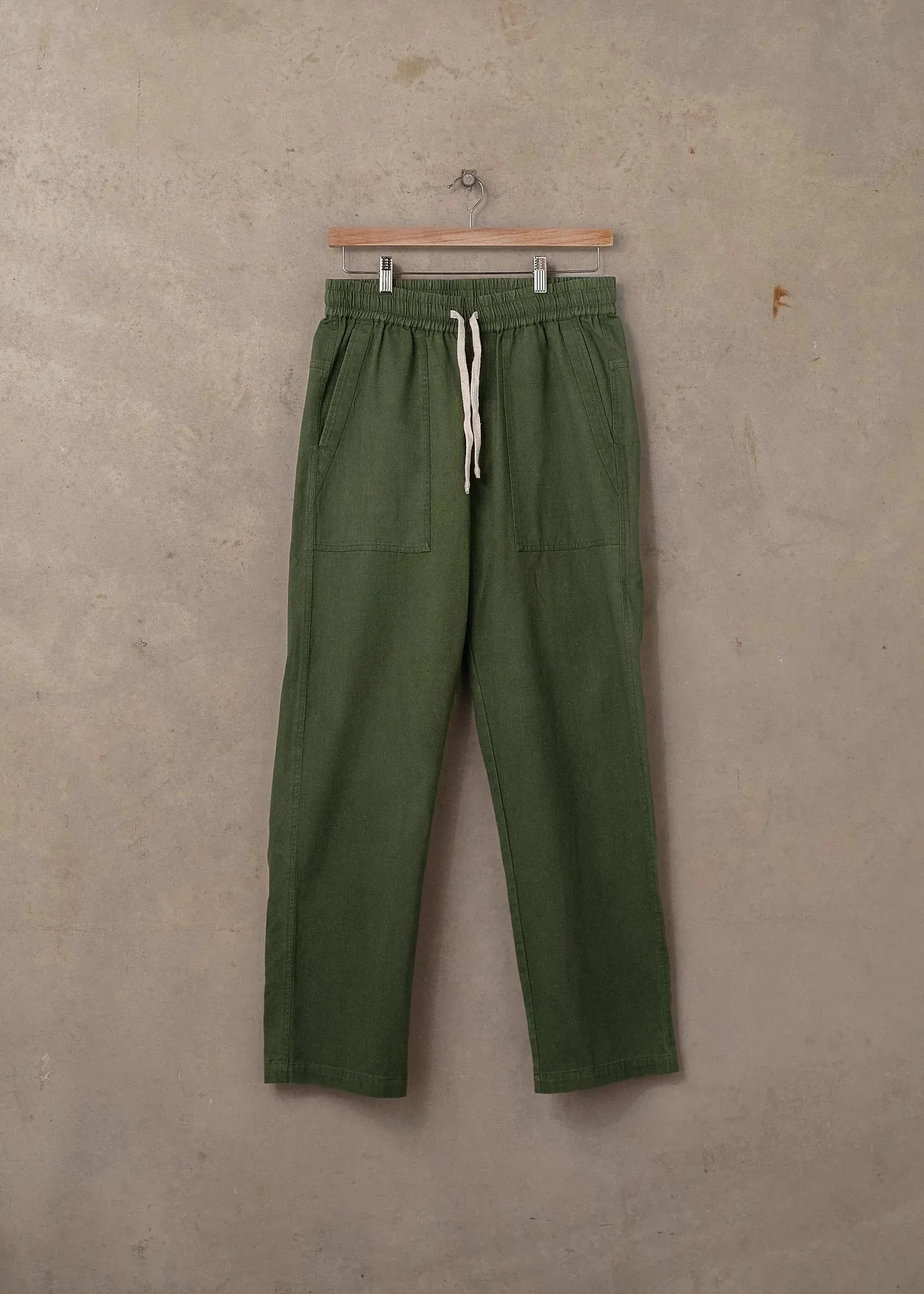Mens Twill Pant Green Signature