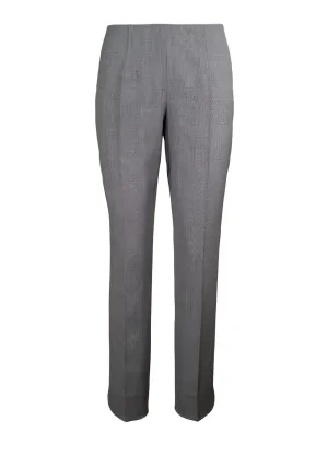 Micro Geometric Fine Wool Pants