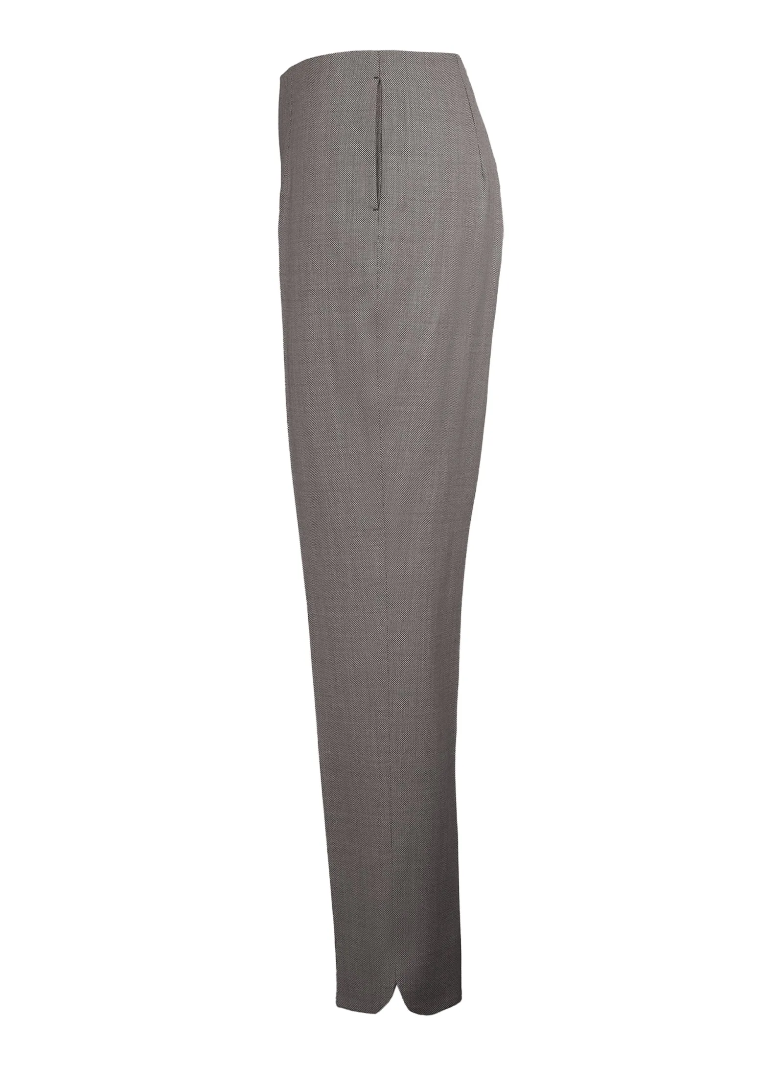 Micro Geometric Fine Wool Pants