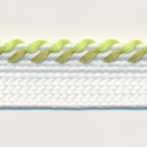 Mix Stitch Piping #03 White & Uguisu & Green Tea