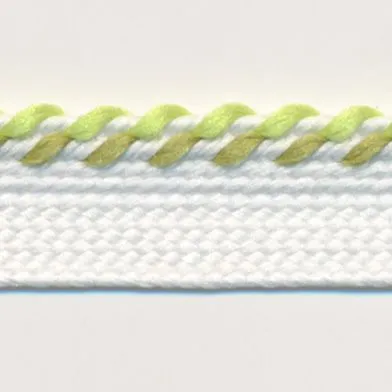 Mix Stitch Piping #03 White & Uguisu & Green Tea