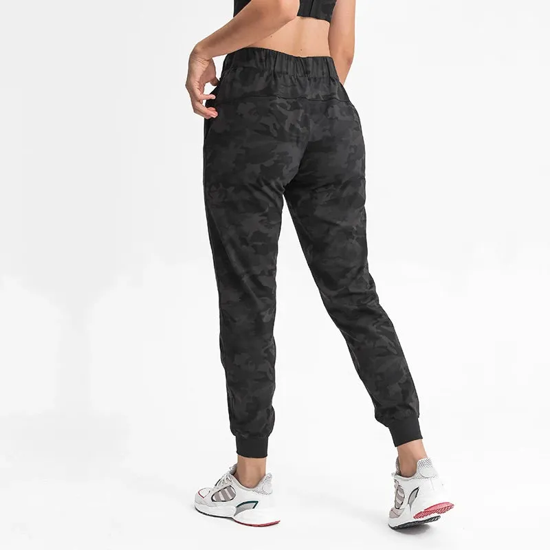 Naked Feel Joggers for Women - Drawstring Waist Yoga Sweatpants with Pockets