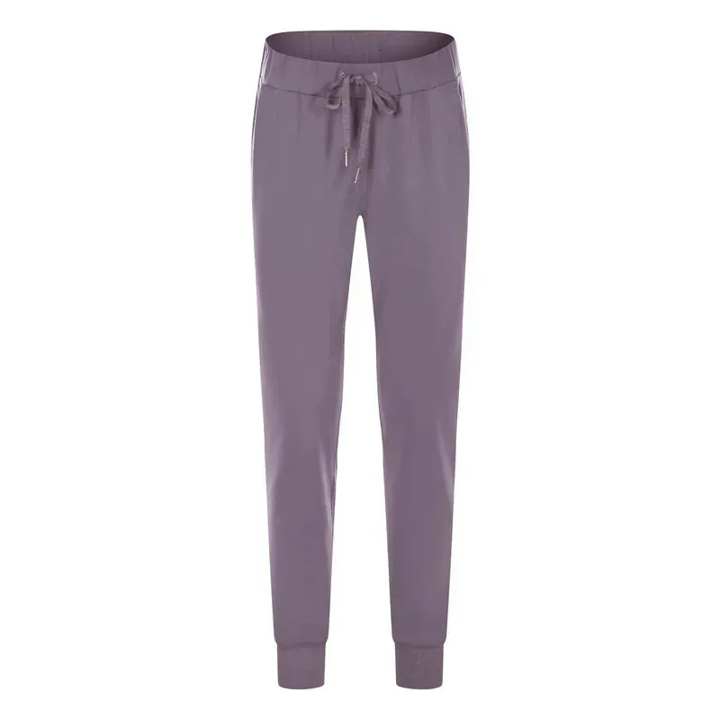 Naked Feel Joggers for Women - Drawstring Waist Yoga Sweatpants with Pockets