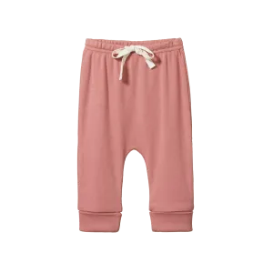 NATURE BABY DRAWSTRING PANTS CORK