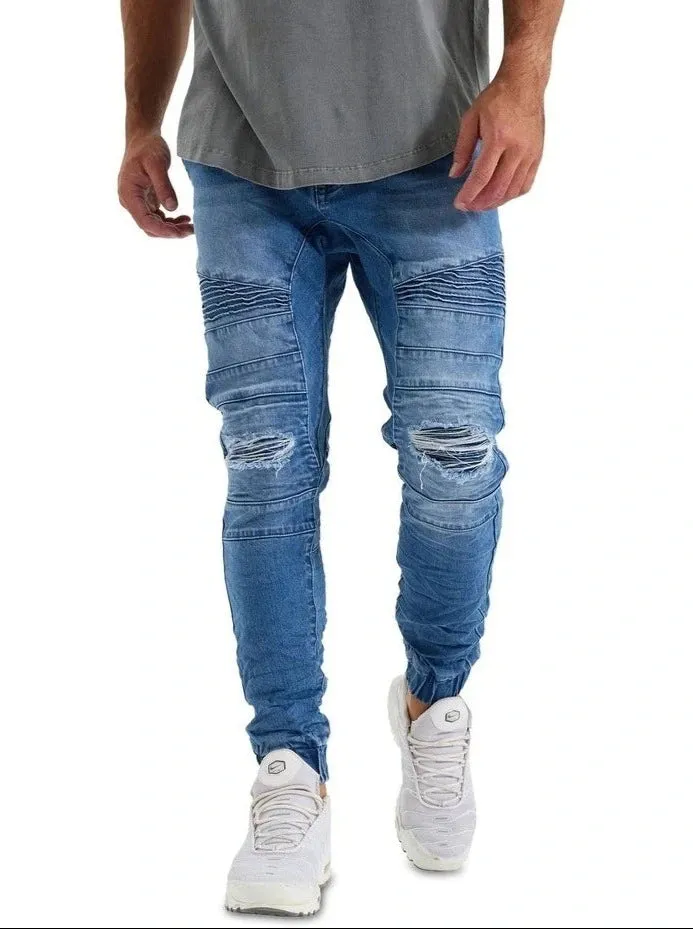 Nena And Pasadena - NXP Viper Denim Jogger - Kentucky Blue