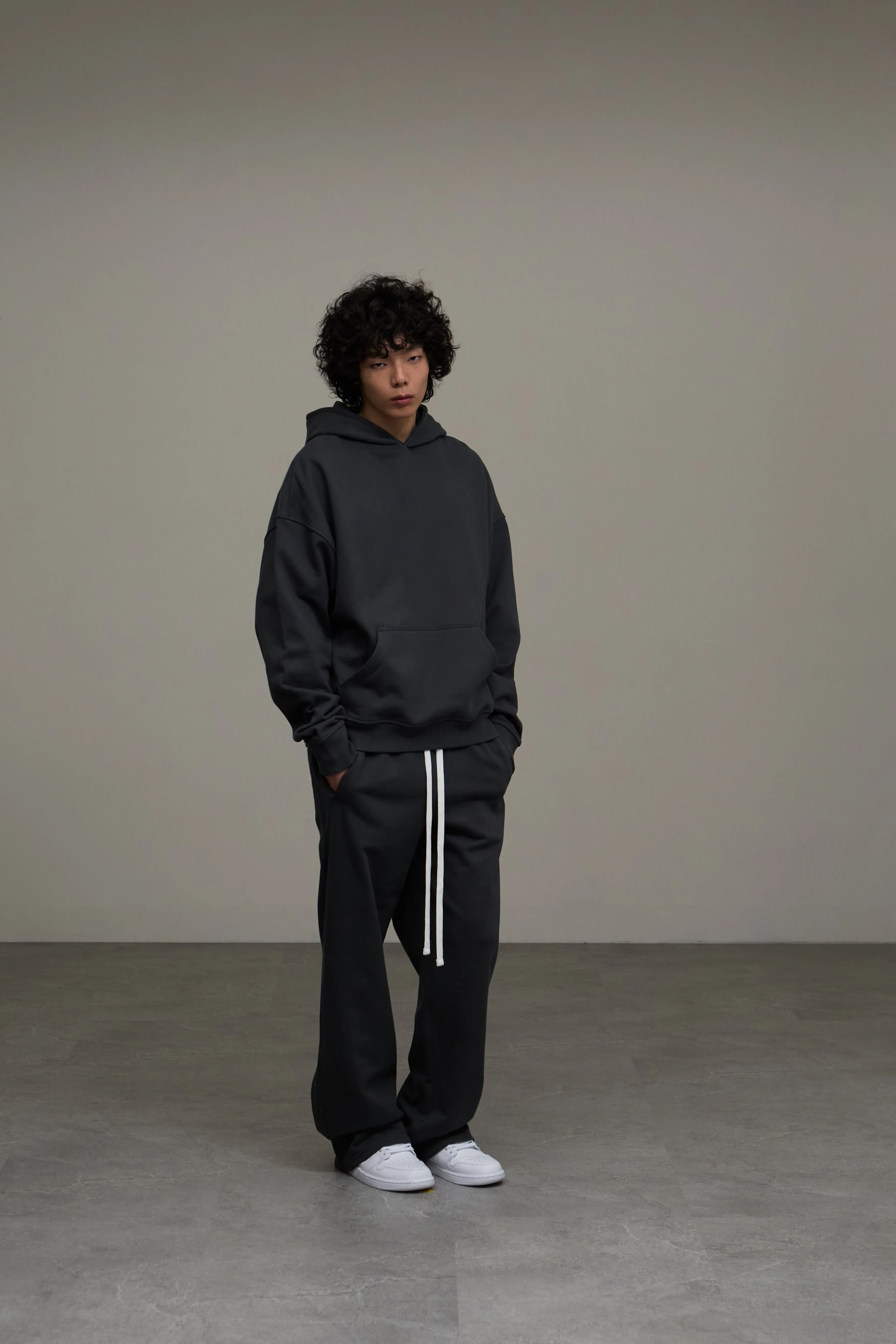 NEUTRALS Wide Sweatpants - Vintage Grey
