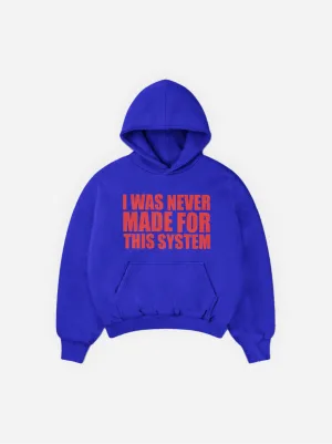 NEVER MADE BLUE HOODIE