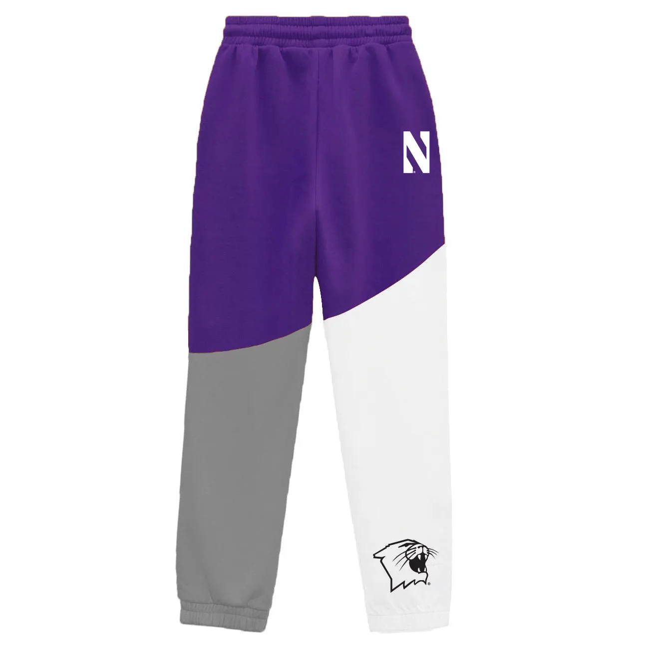 Northwestern Wildcats Color Block Joggers