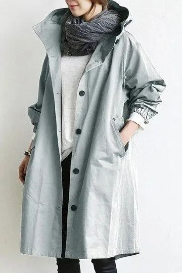 Oaklynn™ | Waterproof High Fashion Trench Coat