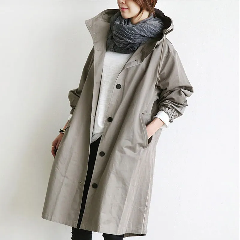 Oaklynn™ | Waterproof High Fashion Trench Coat
