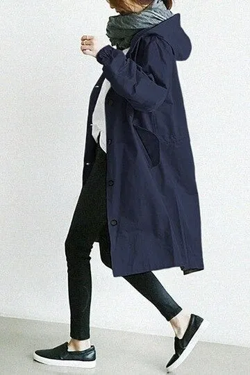 Oaklynn™ | Waterproof High Fashion Trench Coat