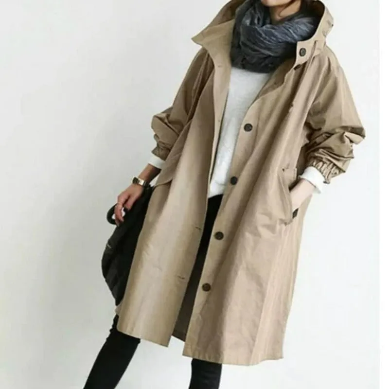 Oaklynn™ | Waterproof High Fashion Trench Coat