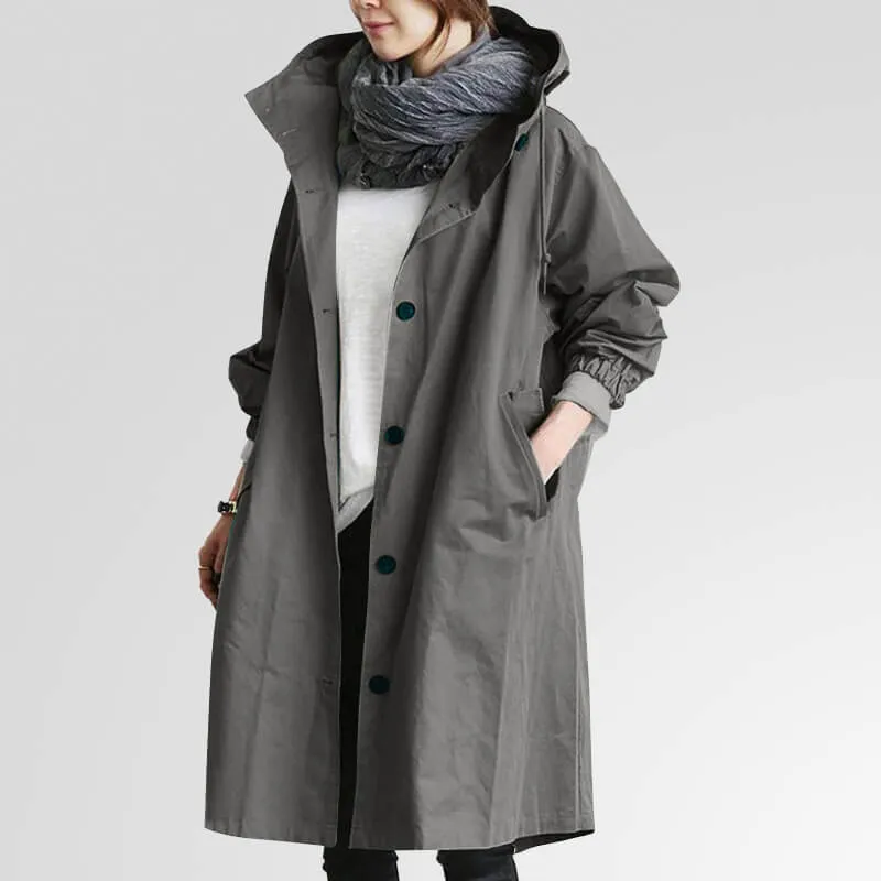 Oaklynn™ | Waterproof High Fashion Trench Coat