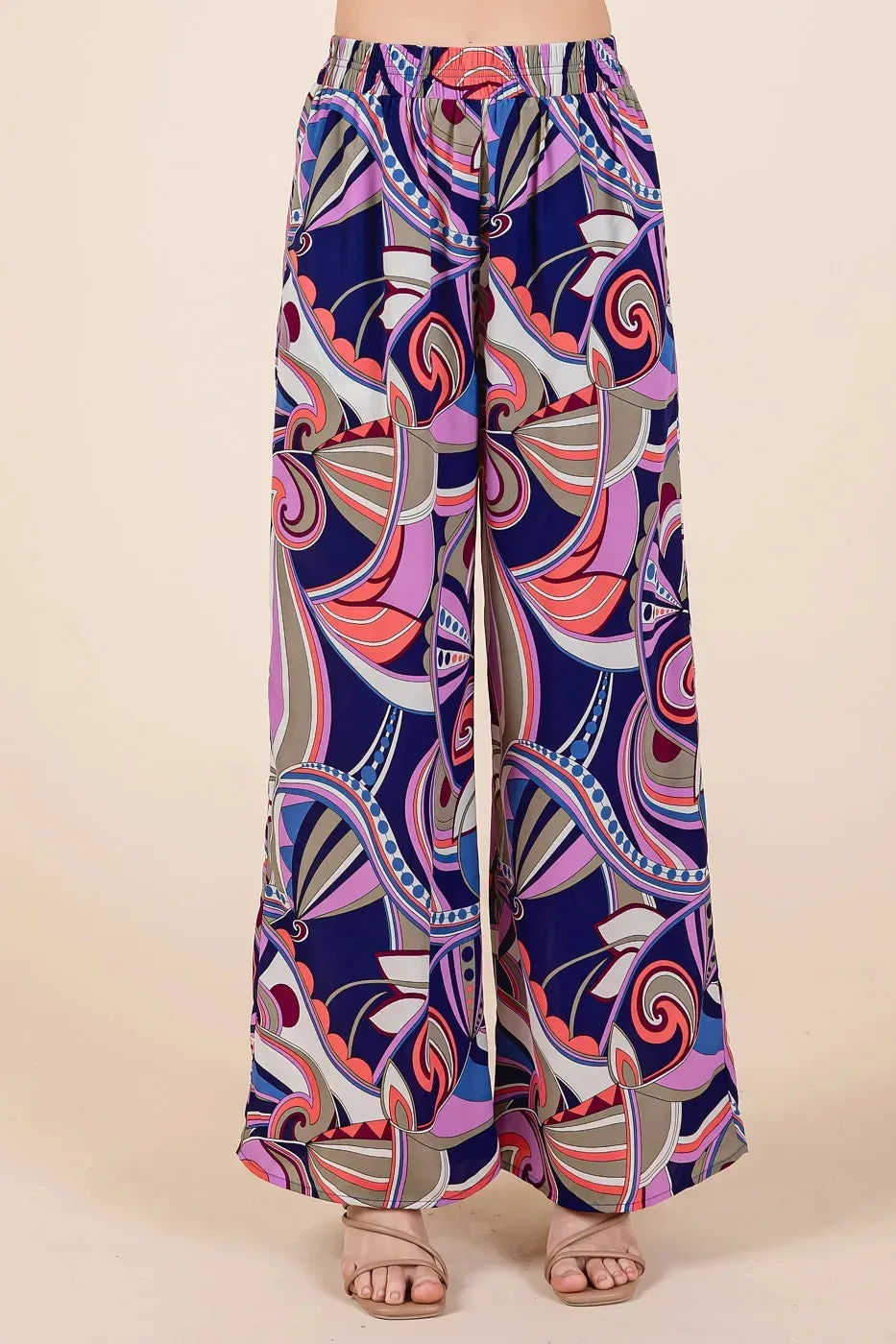 Out of This World Wide Leg Pants in Cobalt