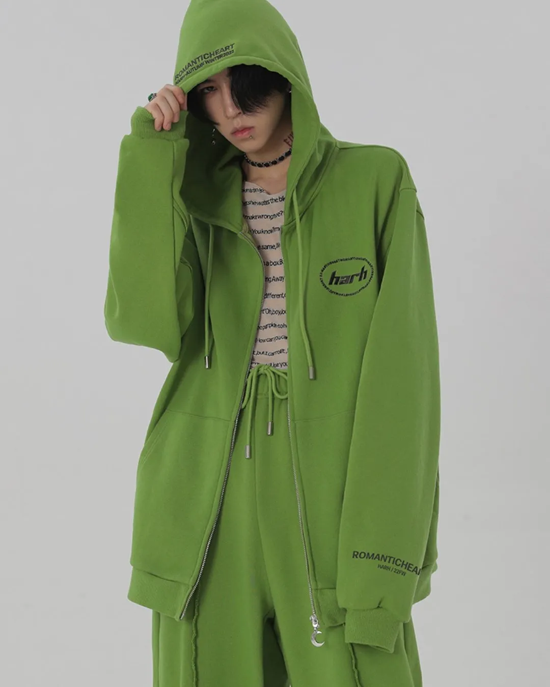 Oversized Logo Hoodie＆Pants HAR0006